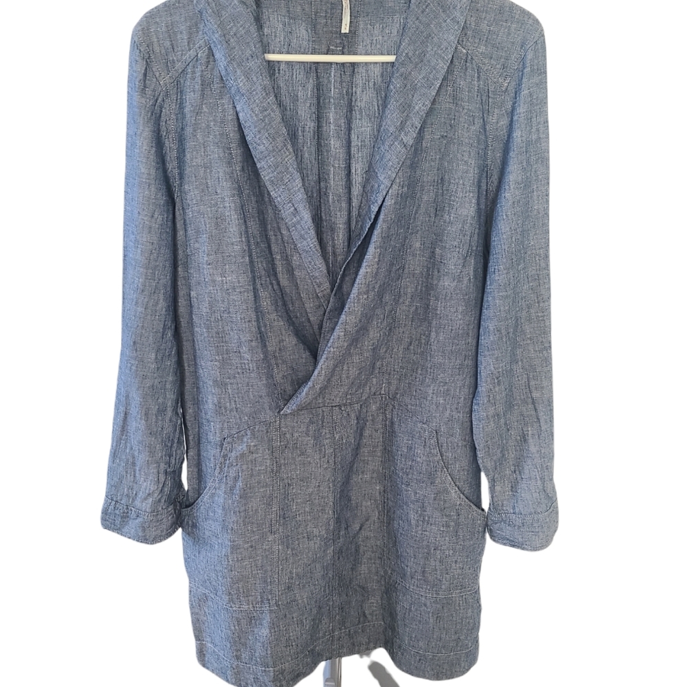 Anthropologie Free people chambray dress